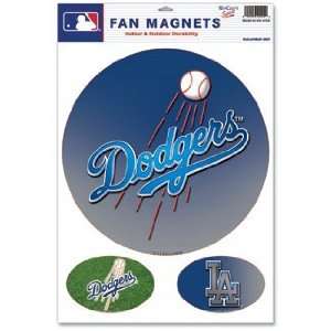  Los Angeles Dodgers Car Magnet Set