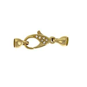 Genuine Volder Tirol TM Yellow Gold Clasp. 18KT Yellow Lobster Clasp 