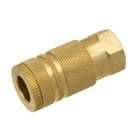 Pro Tool Universal Brass Air Hose Quick Connect Coupler Socket One Way 
