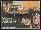 1967 ford station wagon sales brochure ford fairlane falcon returns