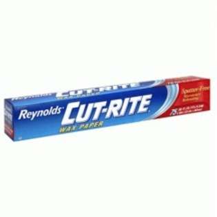 CUT RITE WAX PAPER 75SF  Reynolds Packaging For the Home Kitchen 