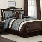 Silk Blue Comforter Set  