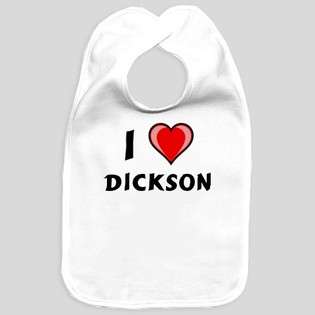 Love Dickson Baby Bib  SHOPZEUS Baby Feeding Bottles 