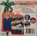 GIFT WRAP ORGANIZER *NEW IN PACKAGE* Great Gift Wrap / Christmas 