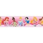 RoomMates RMK1526BCS Disney Princess Dream From the Heart Pink Peel 