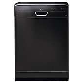 Whirlpool ADP2315 Full Size Dishwasher Black