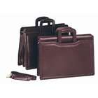 GOODHOPE Bags Leather Portfolio Briefcase   Color Black