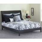 DS Fashion Bed Group Java Black Finish King Size Wood Platform Bed