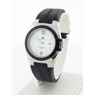 Tommy Hilfiger Rubber Black Band Casual Watch 1780917 