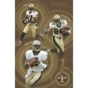 New Orleans Saints Team Poster