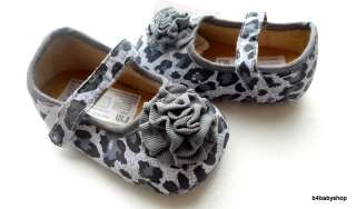 Baby Girl Leopard Print Mary Jane Ballet Shoes 0 6M 6 12M 3 Size 