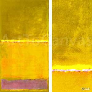 24x45 UNTITLED 16 C.1950 by MARK ROTHKO GICLEE Repro CANVAS  