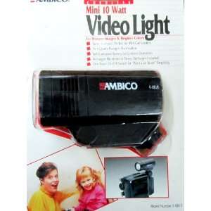 AMBICO V8810 Mini 10 Watt Camcorder Video Light
