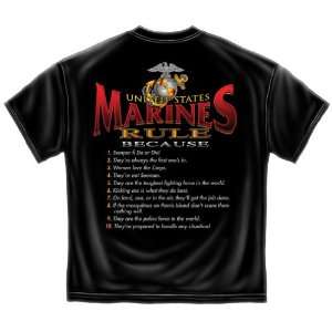  Marines Rules   Military T Shirt
