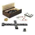 Wood Expressions 10 in 1 Combination Dominoes and More Set