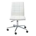 Euro Style CYD WHITE OFFICE CHAIR BY EUROSTYLE