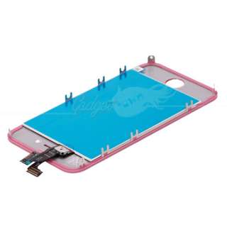 Pink LCD Touch Screen Digitizer Housing Full Set Assembly GSM for 