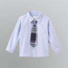 WonderKids Infant Boys Oxford Shirt and Tie