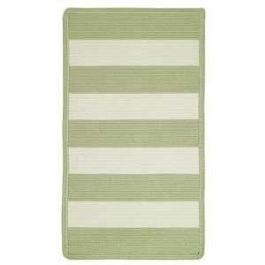   Sage and White 220 Braided 11 4 x 14 4 Area Rug