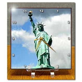   Liberty   Desk Clocks  3dRose LLC For the Home Wall Decor Clocks