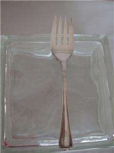   Silver Plated 1847 Rogers Bros XS Triple Monogrammed Flatware  