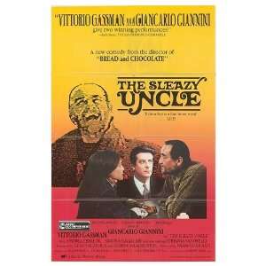  Sleazy Uncle Original Movie Poster, 25 x 37.25 (1990 