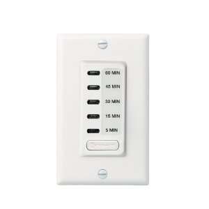  Intermatic EI205W 5/15/30/45/60 Minute Electronic In Wall 