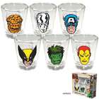 ICup Marvel Comics Heroes 6 Pack Shot Glass Set