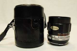   Japan, #784546. This lens is fit for all Petri Breech Lock SLR cameras