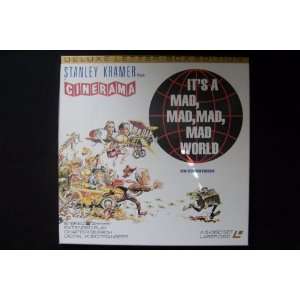Cinerama Its A Mad, Mad, Mad, Mad World (A 3 Laser Disc Set)   Deluxe 