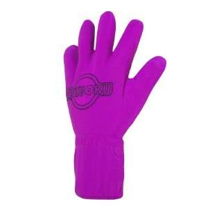  Fuzuoku Pink Left Hand Five Finger Vibrating Massage Glove 