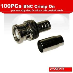   pcs BNC Male Crimp Two Piece for RG59 U cable CCTV