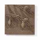 Whitehall Products Pinecone Aluminum Wall Decor