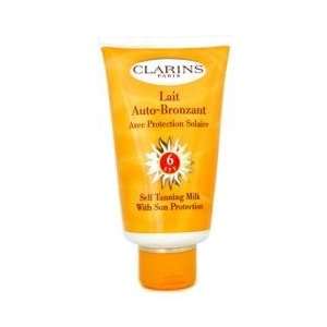  Clarins by Clarins SELF TANNING MILK SPF 6 ( UNBOXED 