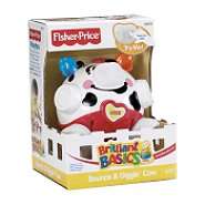 Fisher Price Brilliant Basics Bounce & Giggle Cow 