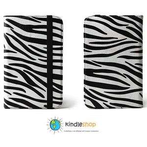   Slim and Stylish Kindle Zebra Case Cover PU Leather 3 3G Wi Fi  