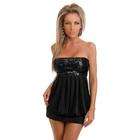 Daisy Corsets Club Wear Sequin Elastic Top Tube Dress   O/S