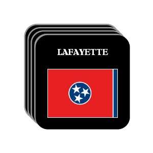 US State Flag   LAFAYETTE, Tennessee (TN) Set of 4 Mini 