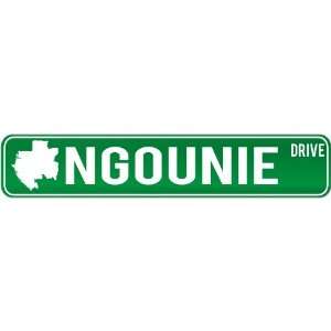   Ngounie Drive   Sign / Signs  Gabon Street Sign City