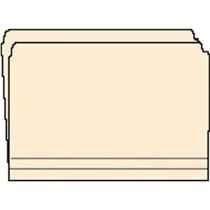  Quill Brand Standard Manila File Folders; 1 Ply, Straight 