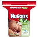 Huggies Natural Care Fragrance Free Refill Baby Wipes   216 ct