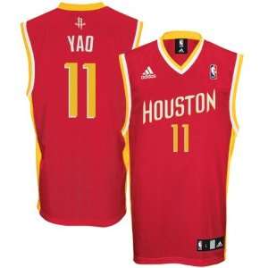   Rockets #11 Yao Ming Replica Basketball Jersey
