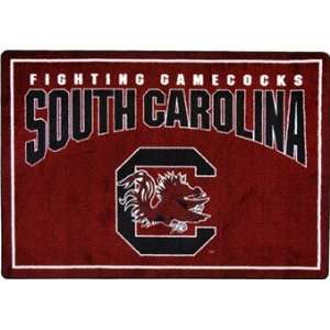  South Carolina College Mascot Area Rug