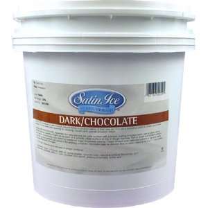 Satin Ice Fondant   Chocolate (20 lb)  Grocery & Gourmet 