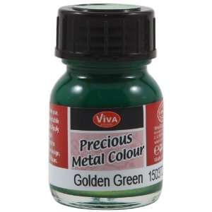  Viva Decor 25ml Precious Metal Color, Golden Green Arts 