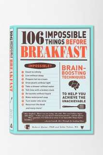 UrbanOutfitters  106 Impossible Things Before Breakfast By Robert 
