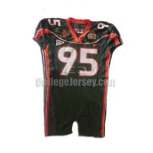   95 Team Issued Miami Nike Football Jersey (SIZE 50)