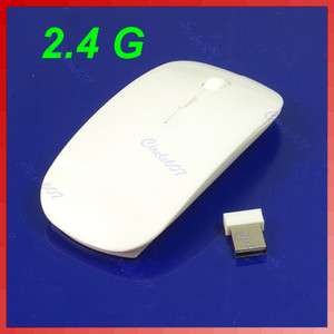 Ultra Thin 2.4G Wireless Mouse Optical 2.4GHz Mice F PC  