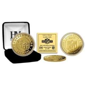  Tennessee Titans 24KT Gold Game Coin 