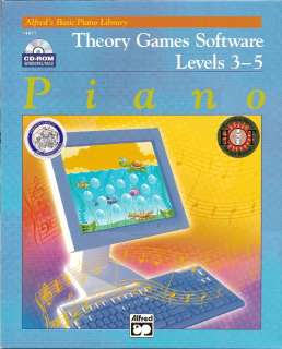 Alfreds Basic Piano Library Theory Games Software   Levels 3   5 